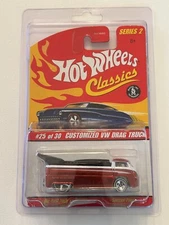 Hot Wheels Classics Series 2 VW Drag Truck Customized #25 of 30 w/Nozlen Plastic