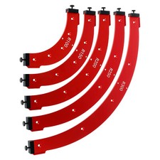 5Pcs Portable Round Corner Radius Template R100/R150/R200/R250/R300 ?