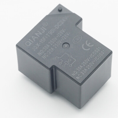 JQX-15F(T90)-DC24V Electromagnetic Relay 30A 24VDC 6 Pins x 5PCS NEW