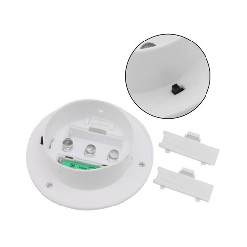 4 Pack Solar Powered LED Outdoor Gutter Lights with Brackets - Water Resistant - Picture 10 of 11