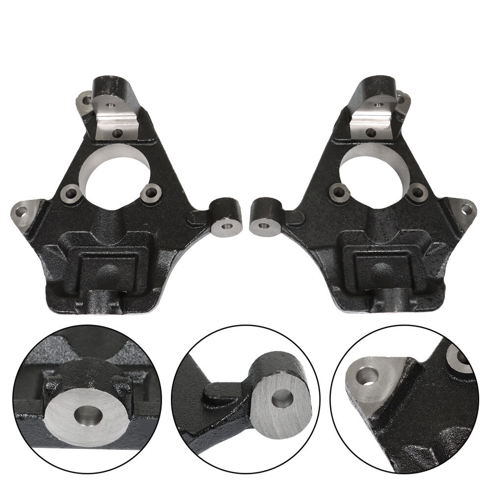 2 In. Drop Lowering Spindle For 2007-2014 Chevy Truck Silverado 1500 - Foto 9