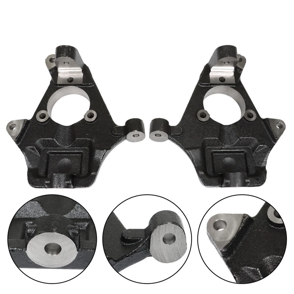 全新 2 英寸 下降主轴 适用于 07-17 雪佛兰 Silverado GMC Sierra 1500 2WD 4WD — 第 2/4 张图片