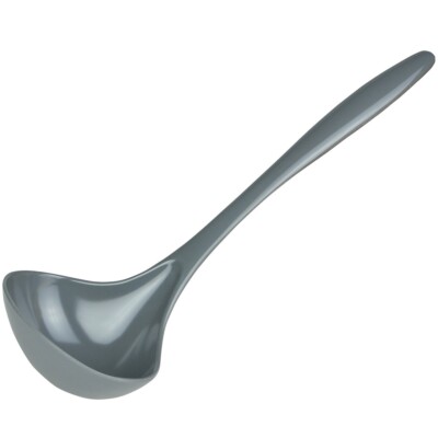 Gourmac Soup Ladle, 11.25'' - Steel Gray (3525GY)