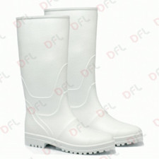 Knee Work Boots No 43 Waterproof Rubber Non Slip Rainproof