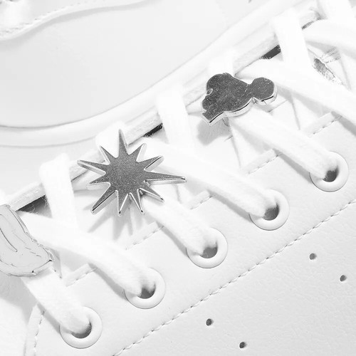 ADIDAS STAN SMITH DISNEY: WEISS SILBER SCHARLACHROT: GZ5988: UK 9 - Bild 9 von 12