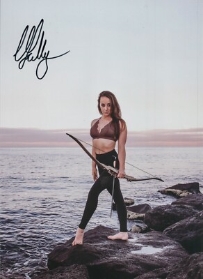 Orissa Kelly Signed 8x10 Photo #112 Archery Contortionist Britain's Got Talent 