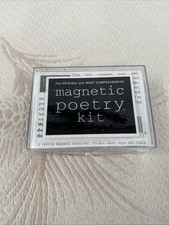 Vintage Magnetic Poetry Kit 1993 Made in USA  Original Version 