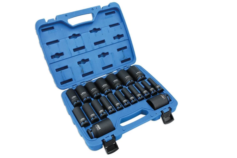 Laser Tools 6830 Deep Impact Socket Set 1/2"D 20pc - Image 2 of 4