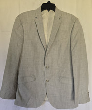REACTION KENNETH COLE Techni-Cole Suit Jacket Men's Size 40R W33 Gray