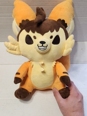 Tasty Peach Studios Marble Cake Fox Plush Large Stuffed Animal 14''