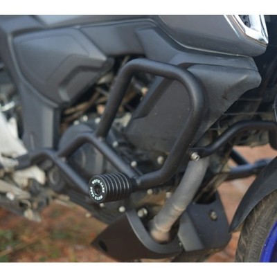 Sturzbügel mit Schiebern schwarz Moto Care passend für Yamaha FZ-S V4 Motorsc...