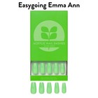 Red Aspen Press On Nails-Easygoing Emma Ann- LONG Coffin Acrylic Green — photo 4