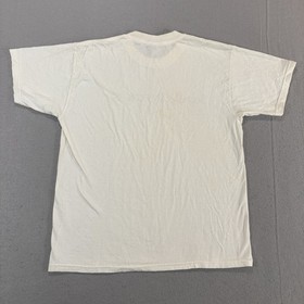 Vintage SEGA Dreamcast Promo T-Shirt White Size L 22x27 Video Game Tee 90s