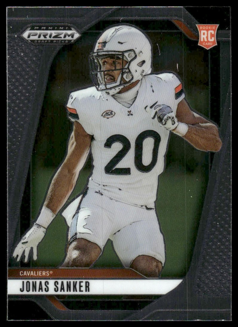 Jonas Sanker Panini Prizm Draft Picks #142 Base