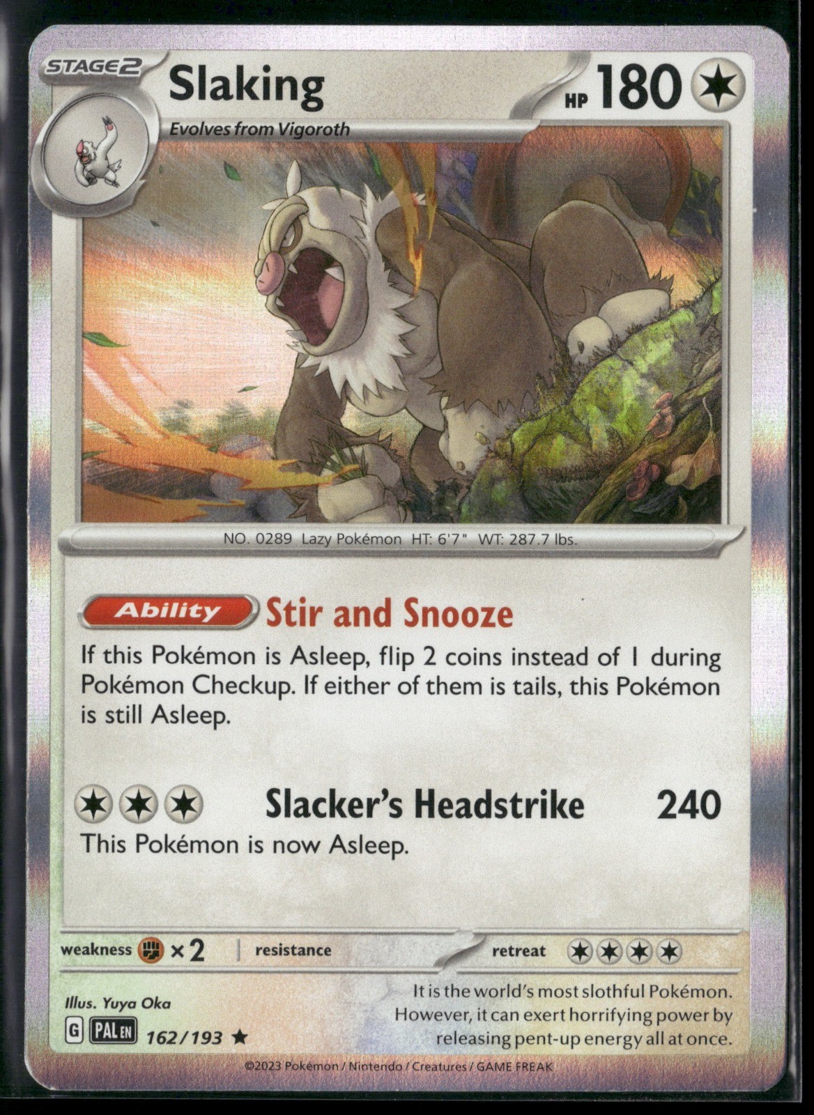 Slaking 162/193 Holo LP