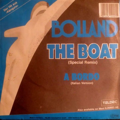 Bolland* - The Boat 7'' Single Vinyl Electronic Italo-Disco, Synth-pop 44656