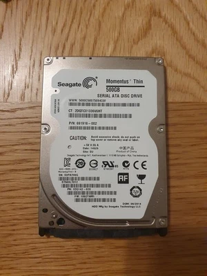 Seagate ST500LT012 500GB 2.5" 5400RPM SATA Laptop Hard Disk Drive HDD - Image 1 of 2