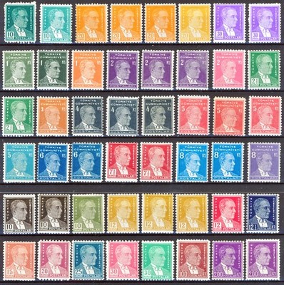 TÜRKEI/TÜRKEI 1931-1955 ATATÜRK Auswahl* MH