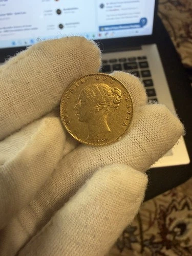 1842 Victoria Gold Sovereign — photo from the most recent tracked eBay sale