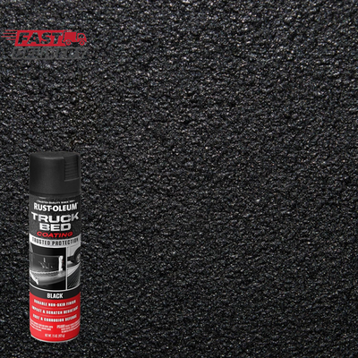 Rust-Oleum 248914 Automotive Truck Bed Coating Spray, 15 Oz, Black
