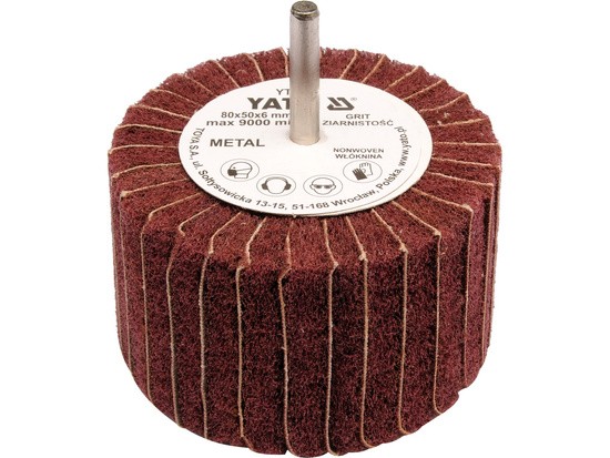 5x ✅Fits YATO NARZ�DZIA YT-83400 ABRASIVE ABRASIVE SHANK 80X50X6 P15 ⭐UK Seller⭐