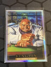 2024 SkyBox Marvel Masterpieces 92 Platinum Kingpin #43 Rainbow