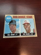 1968 Topps #384 Hal McRae Rookie Card. EX. rookie card picture