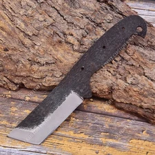 8'' 1095 High Carbon Steel Knife Blank Blade DIY Bushcraft Hunting Knife Making