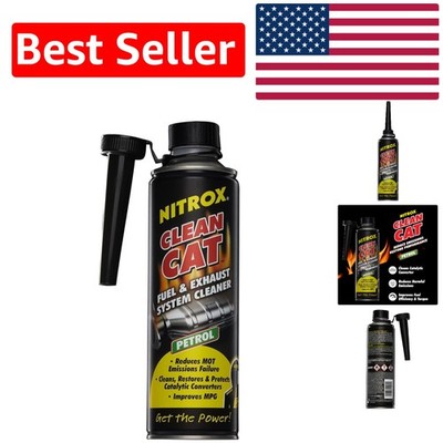 Powerful 17 Fl Oz Clean Cat Cleaner - For Gasoline Engines, Restores Efficiency