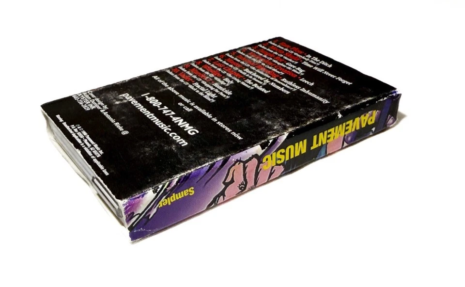 TESTED Pavement Music Cassette/Promotional Sampler 1998 Dumper Reike Sleeve Art - Image 3 of 4