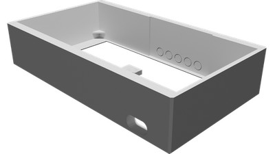 Gehäuse für LilyGo T5 4,7 Zoll E-Ink E-Paper Display 3D gedruckt