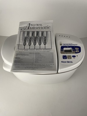 West Bend 41053 Automatic Bread And Dough Maker One Hour Express Feature