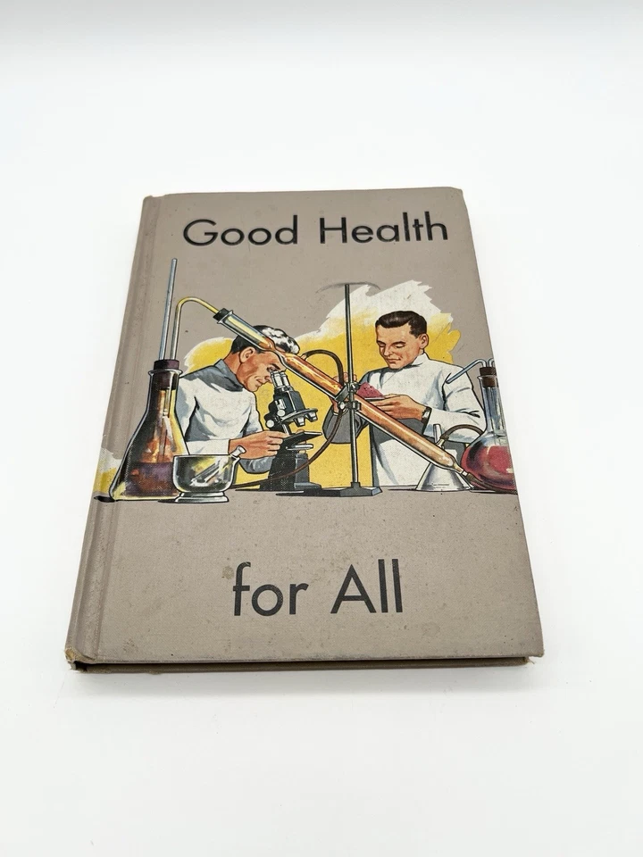 Vintage 50s Health Textbook Good Health for All Illustrated USA Poem Included - Image 3 of 4