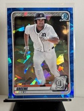 2020 Riley Greene Bowman Chrome Prospect Sapphire Edition #BCP-122 (RC) Detroit