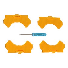 Square LED Light Protective Cover 3.5" Amber For maXpeedingrods Driving Lights