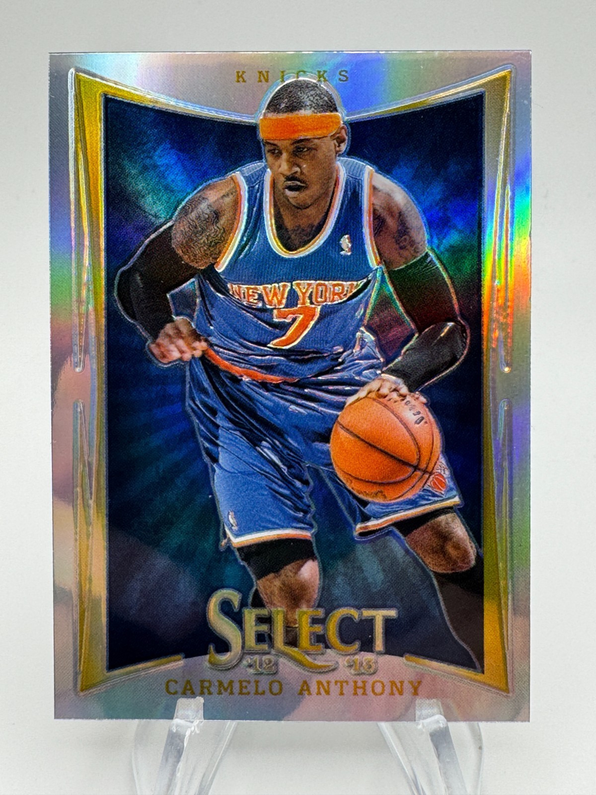 2012-13 Select Basketball CARMELO ANTHONY Silver Prizm #80 New York Knicks