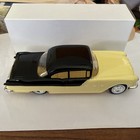 1955 Pontiac Star Chief Plastic Promo Model by Johan 1/25 Scale Yellow & Black