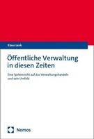 ÖFfentliche Verwaltung In Diesen Zeiten Klaus Lenk