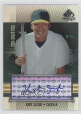 2004 SP Prospects Auto Draft Picks 154/400 Kurt Suzuki #342 Auto 0s3