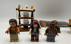 LEGO 4191 Pirates of the Caribbean Captain's Cabin- 100% Complete Jack Sparrow