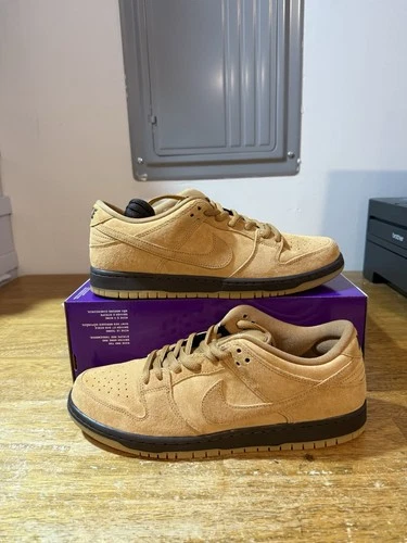 Men’s Size 11 - New Nike Dunk Pro SB Low Wheat Mocha BQ6817-204 Fast Ship