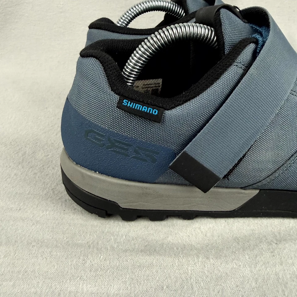 Shimano GE5 Mountain Bike Shoes Mens 9.5 Blue Cycling Sneaker Clipless MTB - Image 2 of 4