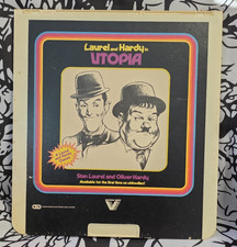 Laurel And Hardy Utopia 1950 CED Videodisc Stan Laurel Oliver Hardy Comedy Film