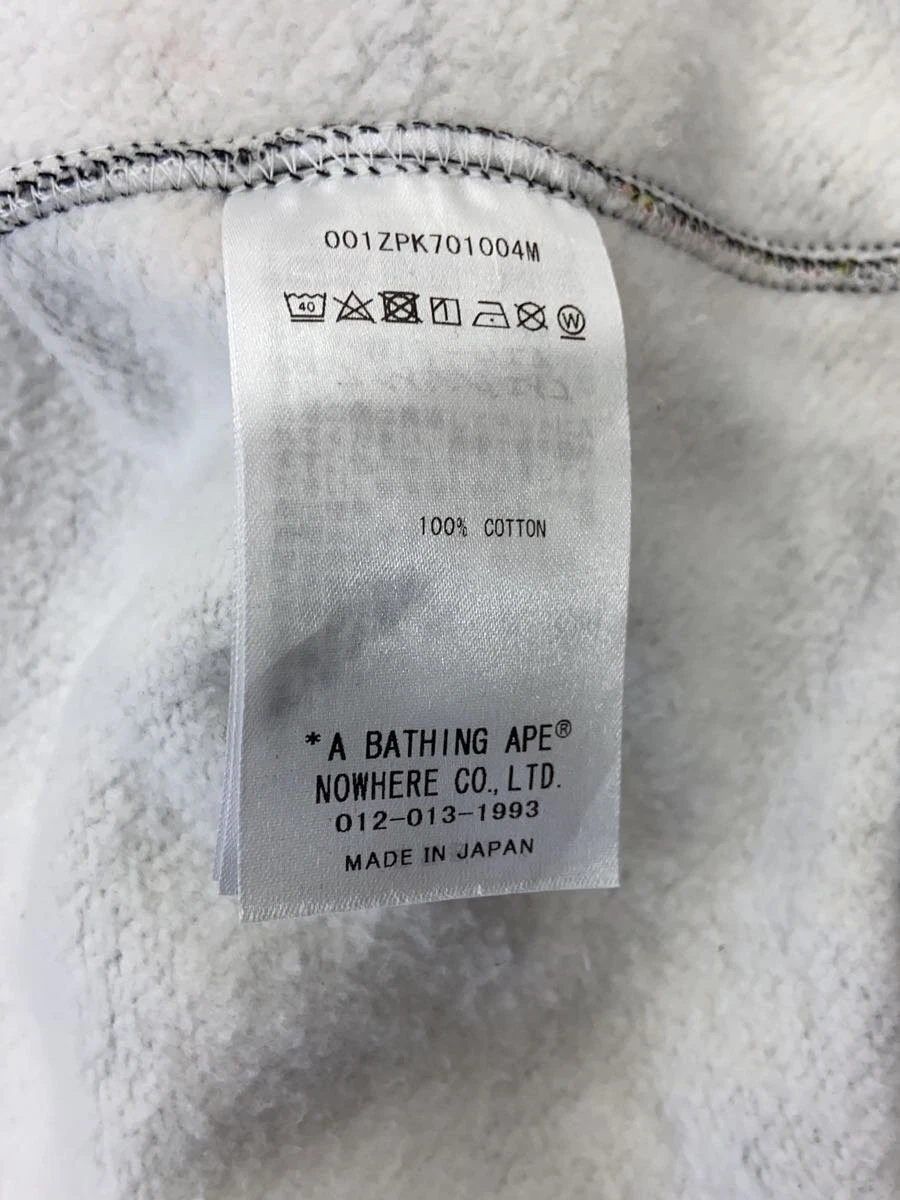 A BATHING APE (BAPE) Felpa con cappuccio e zip BAPE A Bathing Ape S multicolore cotone modello all over #ED AZA