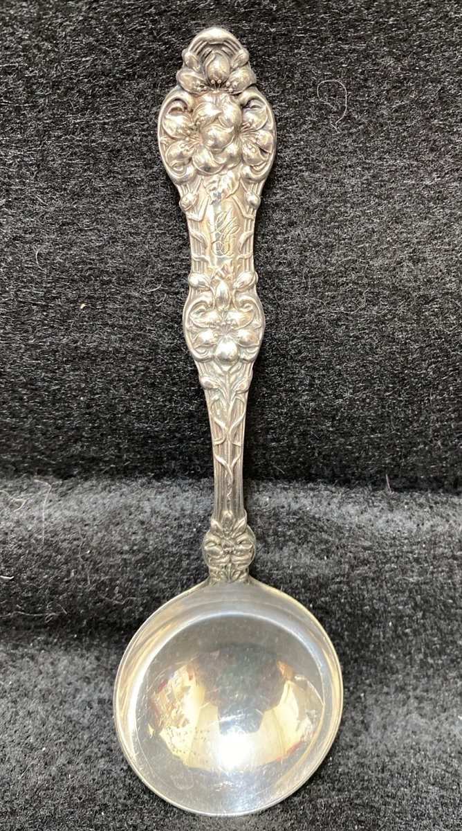 Old Orange Blossom 1900-1940 Antique US Sterling Silver Spoons for