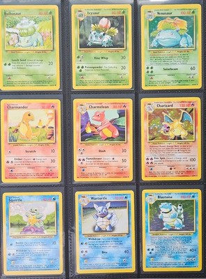 Vintage Pokemon Binder - All Original 151 Pokemon - Base, Jungle, Fossil