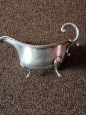 Vintage Silver Plated Souce Boat. Made In England.