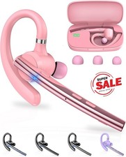 1 Best Wireless Headphone Pink Headset Bluetooth Truck Driver Noise Cancelling.