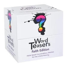 Christian Tabletop Game for Adults and Kids Faith Conversation Cards 80 Chara...