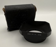 Pentax Takumar Square Lens Hood for Takumar 28mm f3.5 M42 Lens Inc Leather Case